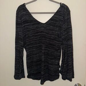 Loft, long sleeved shirt, wide shoulder